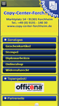 Mobile Screenshot of copy-center-forchheim.de
